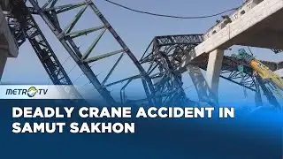 Deadly Crane Collapse on Rama II Road Thailand