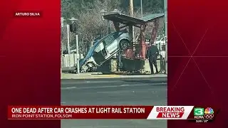 Deadly crash blocking SacRT light rail tracks in Folsom, officials say