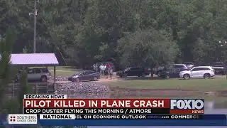 Deadly crop duster crash in Atmore