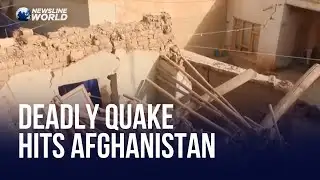 DEADLY M6 3 EARTHQUAKE DEVASTATES NORTHERN AFGHANISTAN