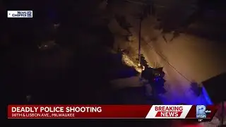 Deadly Police Shooting: News Chopper 12 Over the Scene