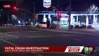 Deadly West Sacramento crash prompts road closure