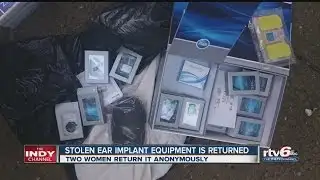 Deaf Columbus boy gets hearing implants back