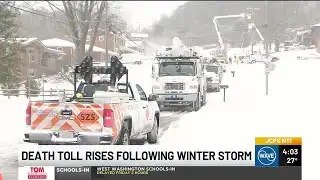 Death count from winter storm rises to 12, Gov. Beshear says
