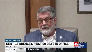 Decatur Mayor Kent Lawrence discusses first 90 days in office
