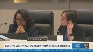 Decatur parents question transparency in possible school closure talks