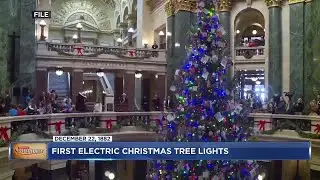December 22, 1882- First electric Christmas tree lights