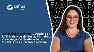 Decisão do BCE, balanços de Tesla, Alphabet, Volkswagen e Nestlé, e bens duráveis nos EUA.