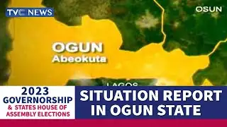 #Decision2023 | Ibraheem Shitta Gives Situation Report From Ogun State