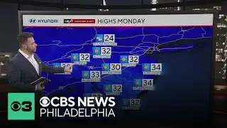 Deep freeze continues Monday in Philadelphia