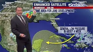 Deep tropical moisture may bring rain to Florida next week