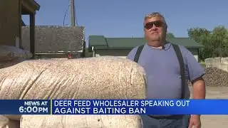 Deer feed wholesaler speaking out against baiting ban