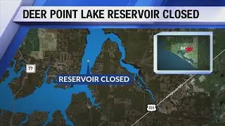 Deer Point Lake Reservoir Monday Midday Update