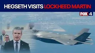 Defense Sec. Pete Hegseth visits Lockheed Martin