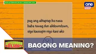 Definition of terms | Afternoon Delight