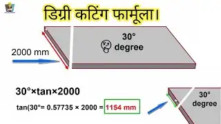 Degree cutting formula plates