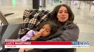 Delay after delay: Travelers wait for flights to resume at RDU