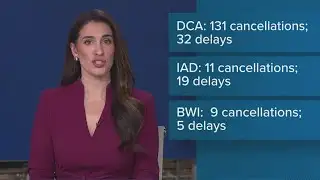Delays and cancellations continue to mount due to winter weather