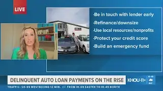 Delinquent auto loan payments on the rise