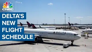 Delta announces significantly reduced June flight schedule