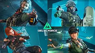 Delta Force - ALL Operators Menu Animations & Voicelines