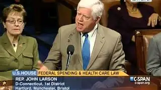Dem Rep. John Larson Loses His Mind On House Floor