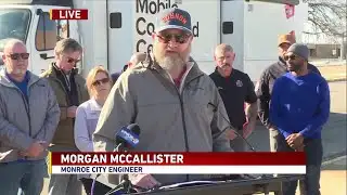 Demand during severe winter storm puts strain on critical infrastructure in Monroe, surrounding a...