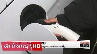 Demand for electric car sharing service rises rapidly