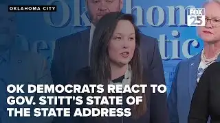 Democratic lawmakers react to Governor Kevin Stitt
