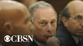 Democratic rivals take aim at Mike Bloomberg