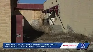 Demolition of vacant Omaha hotel faces lawsuit