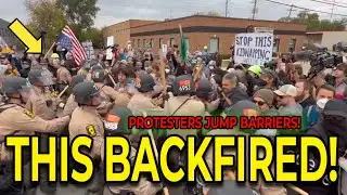 Dems Fume: Chicago Police Clash With Protesters 15 Arrested - ICE Warning!