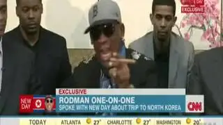 Dennis Rodman goes off on CNN when asked questions about North K
