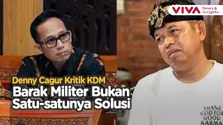 Denny Cagur Kritik Deddy Mulyadi Soal Barak Militer