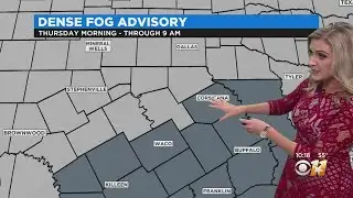 Dense Fog Advisory; Rain Is Back In The Forecast