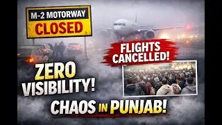 Dense Fog Paralyzes Lahore, Motorways Shut, Stranding Thousands