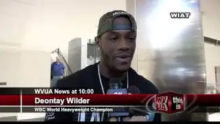 Deontay Wilder Returns Home