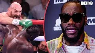 Deontay Wilder SHUTS DOWN Reporter Over TYSON FURY CHEATING Comments, Chisora Fight