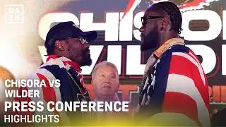 Deontay Wilder vs. Derek Chisora | Press Conference Highlights