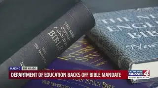 Department of Education backs off Bible mandate