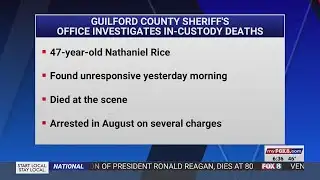 Deputies investigating multiple deaths at Guilford County Detention Center