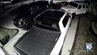 Deputies search for driver who ran away after backing Camaro into G-Wagon