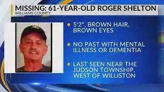 Deputies search for missing man in Williams County