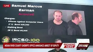 Deputy arrested for stalking woman while on duty in Indian River County