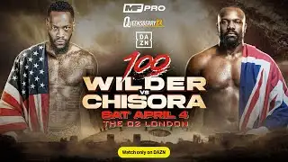 DEREK CHISORA VS. DEONTAY WILDER PRESS CONFERENCE LIVESTREAM