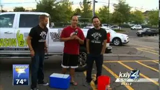 Derek Deis does the Ice Bucket Challenge