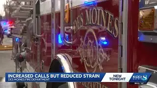Des Moines Fire Department calls for service leveling off for first time in years