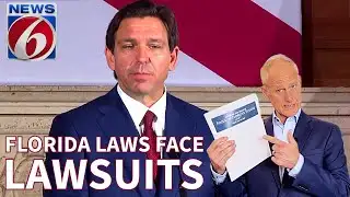 DeSantis asks for millions to fight lawsuits challenging new laws