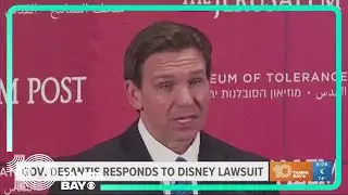 DeSantis responds to Disney lawsuit