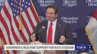 DeSantis says Florida supports plan for Rays stadium at HCC